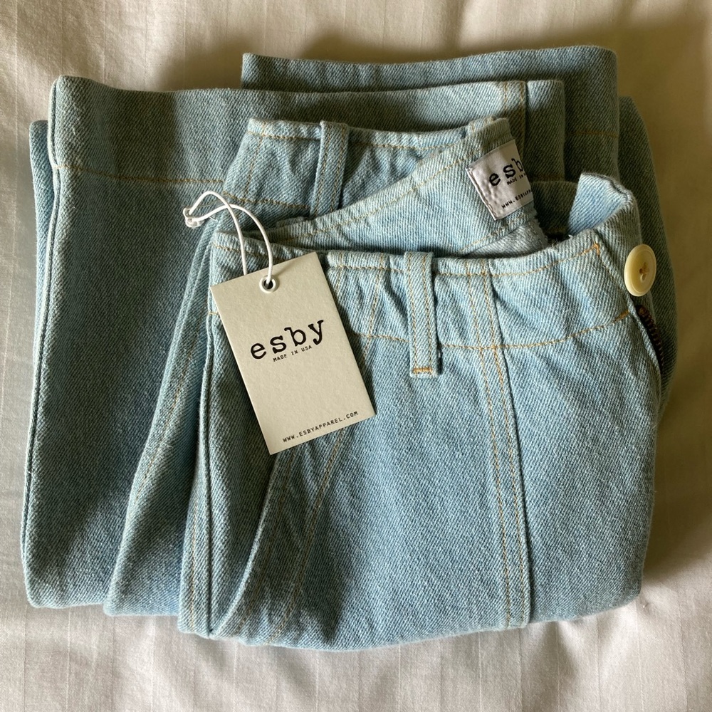 esby apparel finch pant light wash denim